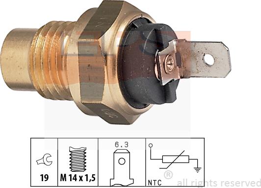 MDR EPS-1830 096 - Датчик, температура охолоджуючої рідини avtolavka.club