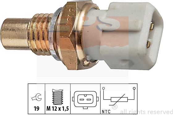 MDR EPS-1830 191 - Датчик, температура охолоджуючої рідини avtolavka.club