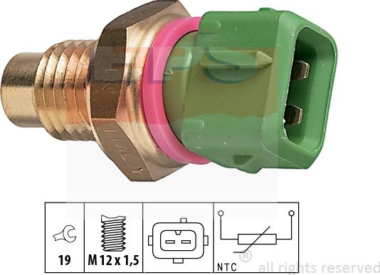 MDR EPS-1830 114 - Датчик, температура охолоджуючої рідини avtolavka.club