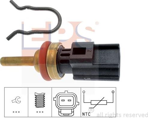 MDR EPS-1830 346 - Датчик, температура охолоджуючої рідини avtolavka.club