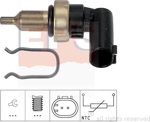 MDR EPS-1830 343 - Датчик, температура охолоджуючої рідини avtolavka.club