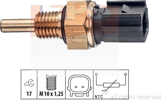 MDR EPS-1830 347 - Датчик, температура охолоджуючої рідини avtolavka.club