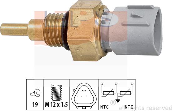 MDR EPS-1830 368 - Датчик, температура охолоджуючої рідини avtolavka.club