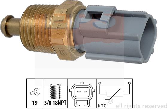 MDR EPS-1830 363 - Датчик, температура охолоджуючої рідини avtolavka.club