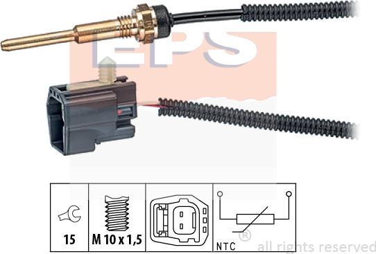 MDR EPS-1830 331 - Датчик, температура охолоджуючої рідини avtolavka.club