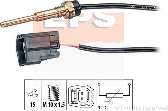 MDR EPS-1830 289 - Датчик, температура охолоджуючої рідини avtolavka.club