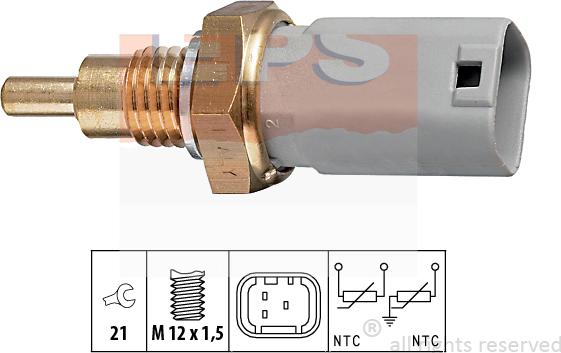 MDR EPS-1830 277 - Датчик, температура охолоджуючої рідини avtolavka.club