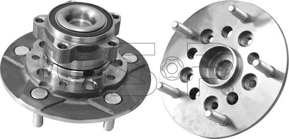 MDR GSP-9400423 - Комплект підшипника маточини колеса avtolavka.club