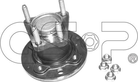 MDR GSP-9400058K - Комплект підшипника маточини колеса avtolavka.club