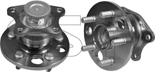 MDR GSP-9400067 - Комплект підшипника маточини колеса avtolavka.club