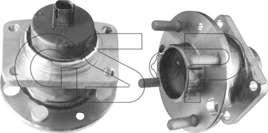 MDR GSP-9400191 - Комплект підшипника маточини колеса avtolavka.club