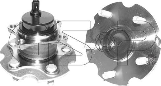 MDR GSP-9400238 - Комплект підшипника маточини колеса avtolavka.club