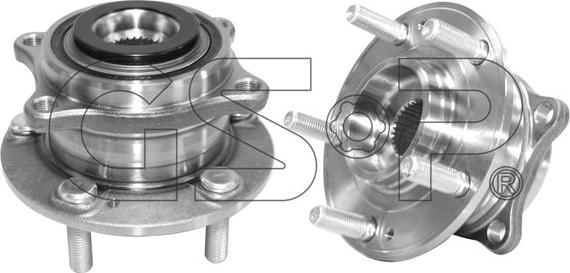 MDR GSP-9330009 - Комплект підшипника маточини колеса avtolavka.club