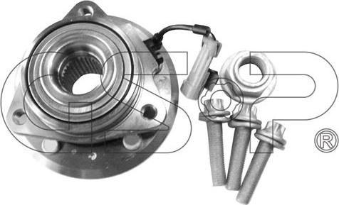 MDR GSP-9330010K - Комплект підшипника маточини колеса avtolavka.club