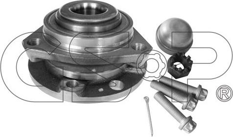 MDR GSP-9333036K - Комплект підшипника маточини колеса avtolavka.club