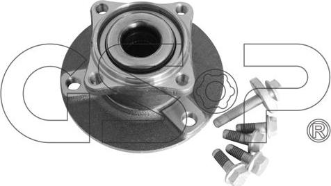 MDR GSP-9333076K - Комплект підшипника маточини колеса avtolavka.club