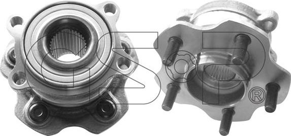 MDR GSP-9332011 - Комплект підшипника маточини колеса avtolavka.club