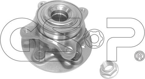 MDR GSP-9329018K - Комплект підшипника маточини колеса avtolavka.club