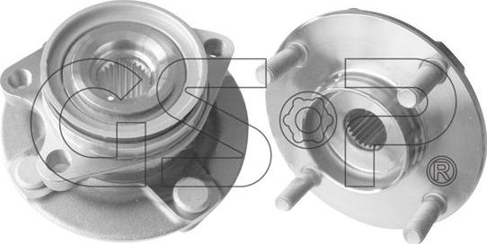 MDR GSP-9325020 - Комплект підшипника маточини колеса avtolavka.club