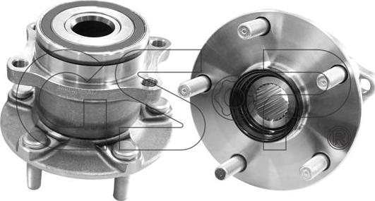 MDR GSP-9327054 - Комплект підшипника маточини колеса avtolavka.club