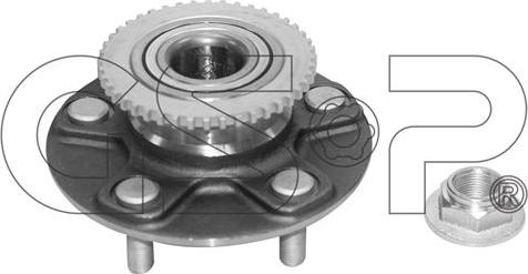 MDR GSP-9230058K - Комплект підшипника маточини колеса avtolavka.club