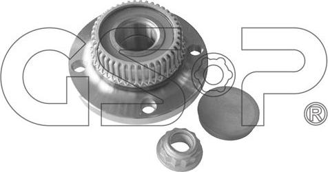 MDR GSP-9230057K - Комплект підшипника маточини колеса avtolavka.club