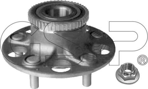 MDR GSP-9230067K - Комплект підшипника маточини колеса avtolavka.club