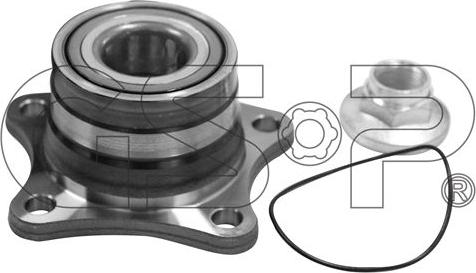 MDR GSP-9230038K - Комплект підшипника маточини колеса avtolavka.club