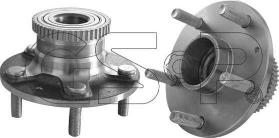 MDR GSP-9230124 - Комплект підшипника маточини колеса avtolavka.club