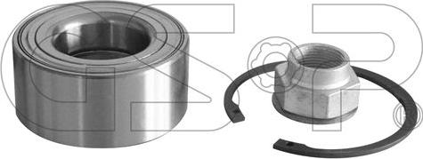 MDR GSP-GK00X43 - Комплект підшипника маточини колеса avtolavka.club