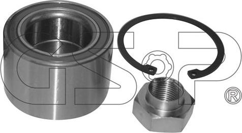 MDR GSP-GK3571 - Комплект підшипника маточини колеса avtolavka.club