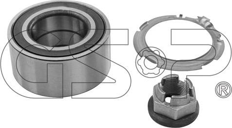 MDR GSP-GK3608 - Комплект підшипника маточини колеса avtolavka.club