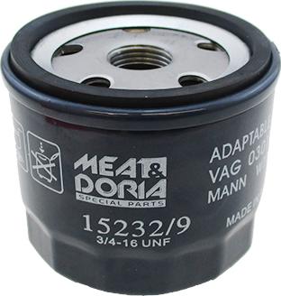 Meat & Doria 15232/9 - Масляний фільтр avtolavka.club