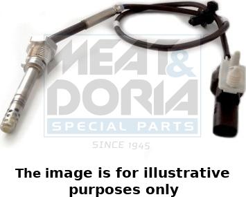 Meat & Doria 12201E - Датчик, температура вихлопних газів avtolavka.club