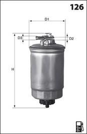 Mecafilter ELG5316 - Паливний фільтр avtolavka.club