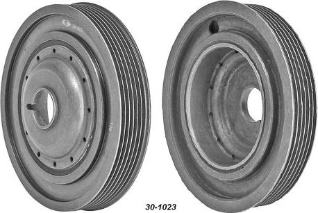 MEHA AUTOMOTIVE MHK60059 - Ремінний шків, колінчастий вал avtolavka.club