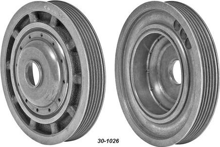 MEHA AUTOMOTIVE MHK60088 - Ремінний шків, колінчастий вал avtolavka.club