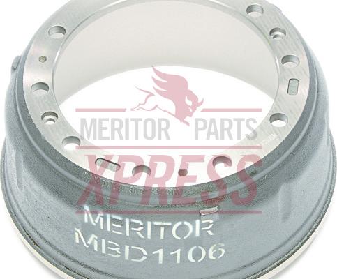 Meritor MBD1062 - Гальмівний барабан avtolavka.club