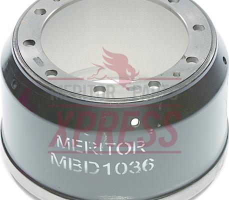 Meritor MBD1028 - Гальмівний барабан avtolavka.club