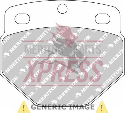 Meritor MDP5429 - Гальмівні колодки, дискові гальма avtolavka.club