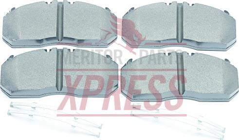 Meritor MDP5083K - Гальмівні колодки, дискові гальма avtolavka.club