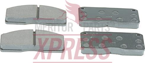 Meritor MDP5116 - Гальмівні колодки, дискові гальма avtolavka.club