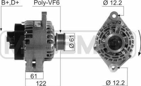 Messmer 210665R - Генератор avtolavka.club