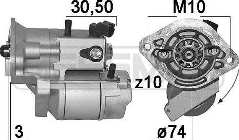 Messmer 220994A - Стартер avtolavka.club