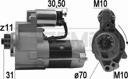 Messmer 220959A - Стартер avtolavka.club