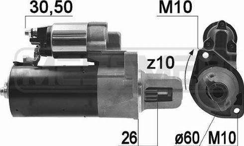 Messmer 220951A - Стартер avtolavka.club