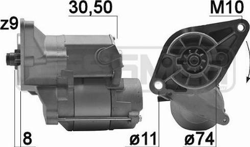 Messmer 220981A - Стартер avtolavka.club