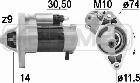 Messmer 220926A - Стартер avtolavka.club