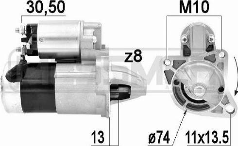 Messmer 220920A - Стартер avtolavka.club