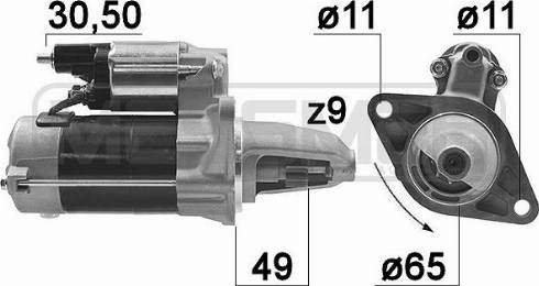 Messmer 220977A - Стартер avtolavka.club